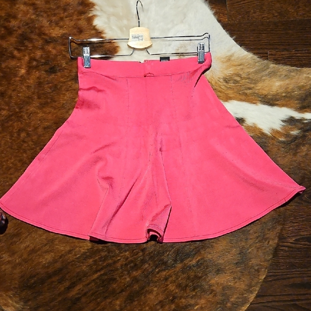 Women's Pink High-Waisted Shorts